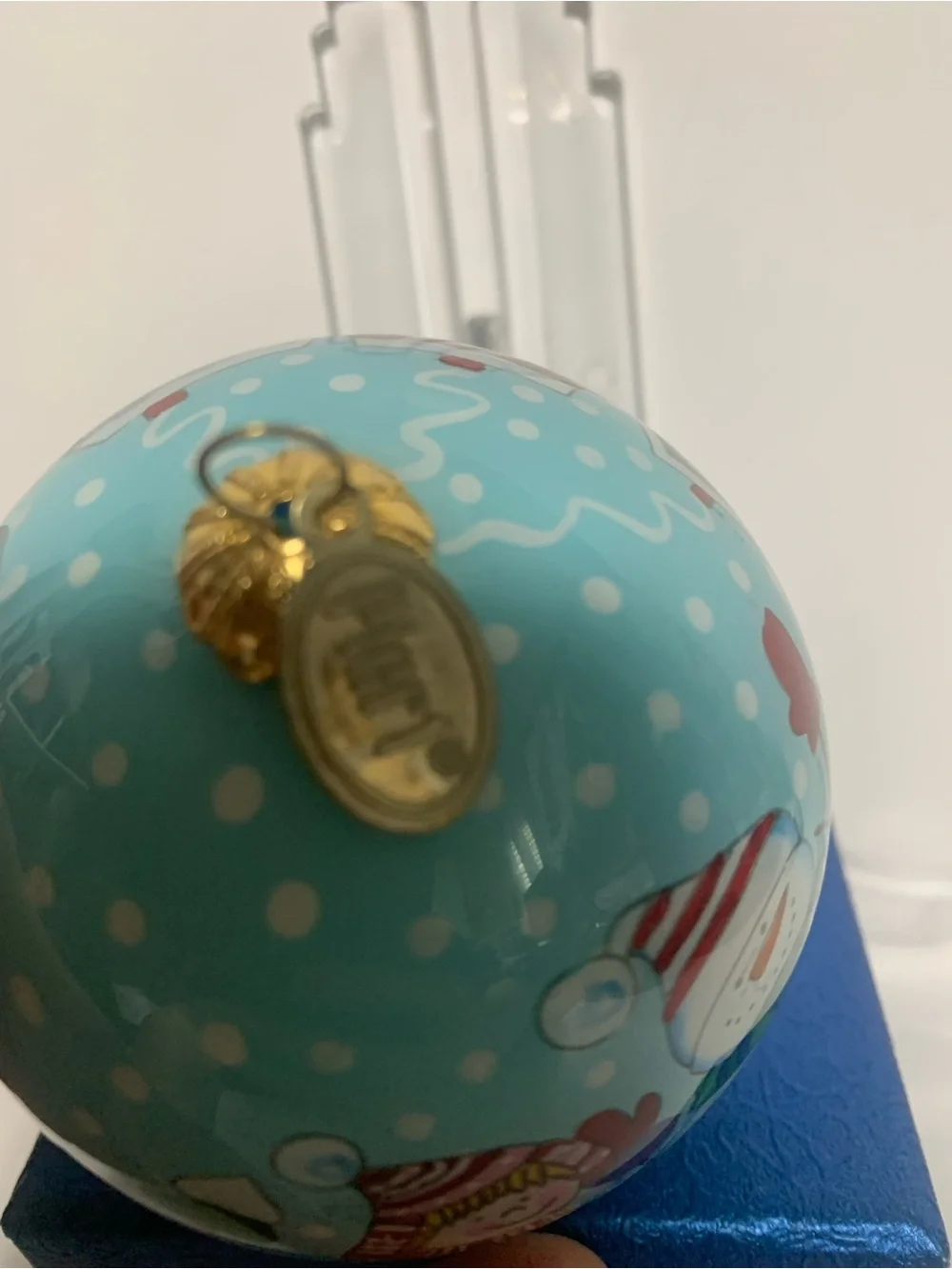 Pier1 Li Bien hand painted ornament
